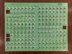Board Game Parts, Counter Sheet 3, Armies of Oblivion: ASL Module 12, MMP, 2018 - Picture 1 of 2