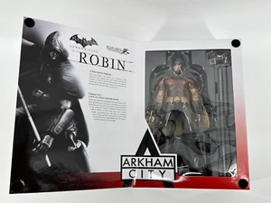 Play Arts Kai Batman Arkham City No.3 Robin 10" Action Figure Square Enix NEW - Picture 1 of 8