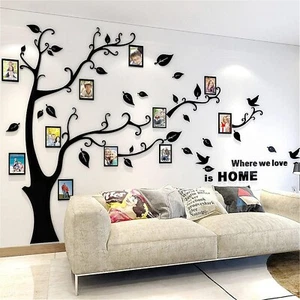 3D Baum Wandtattoo – Familie Stammbaum Dekoration Wohnzimmer - Bild 1 von 4