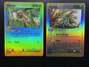 Grovyle 31/109 & 32/109 Reverse Holo - EX Ruby and Sapphire Pokemon Card - LP - Picture 1 of 4