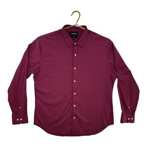 Bonobos Slim Fit Button Down Shirt Gingham Check Long Sleeve XXL - Picture 1 of 10