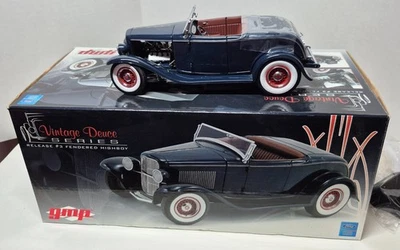 1932 Fendered Highboy Vintage Deuce Series GMP 1:18 Diecast Car - Black - Image 1 of 4