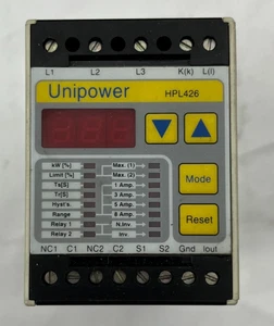 Unipower HPL426 Motorschutzrelais 3x400V AC Lastüberwachung NEU Made Denmark - Bild 1 von 9