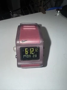 Nike Anvil Super burgundy Wr0100 Digital Men's Wrist Watch New Battery - Picture 1 of 6