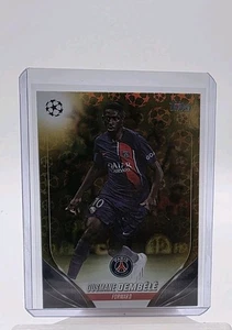 Ousmane Dembele 2023-24 Topps UEFA Club Competitions Starball #14 PSG - Picture 1 of 2