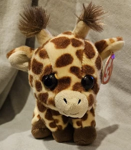 Beanie Babies Peaches Giraffe New With Tags - Picture 1 of 7