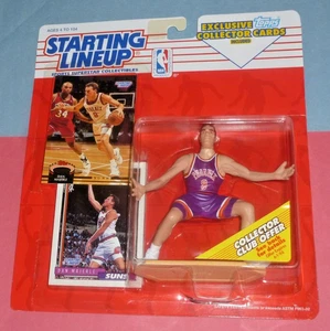 1993 DAN MAJERLE Phoenix Suns #9 Starting Lineup + 2 Stadium Club - Picture 1 of 3