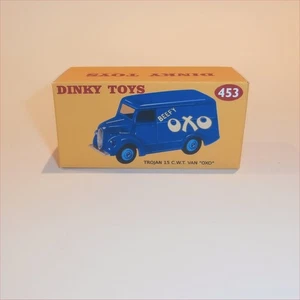 Dinky Toys 453 Trojan Van 'Oxo' Repro Box - Picture 1 of 4