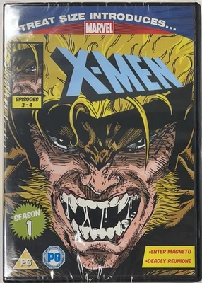 X-Men Season 1 Episodes 3 Enter Magneto and 4 Deadly Reunions New & sealed DVD  - Image 1 of 2