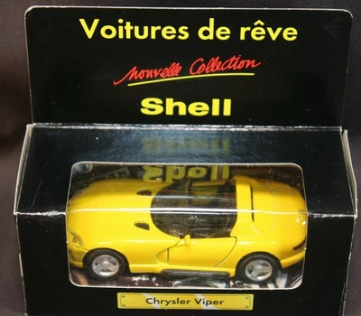 1994 Chrysler Viper Dodge Viper RT/10 1:40 Diecast AMT Ertl Shell Dream Cars - Image 1 of 4