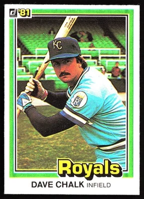 1981 Donruss #101 Dave Chalk - Image 1 of 2