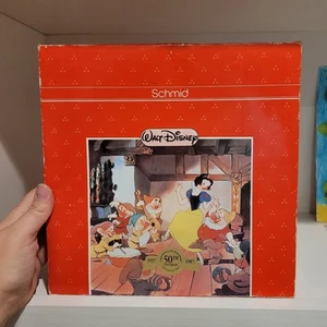 Piatto da collezione Knowles Walt Disney La danza di Biancaneve e i 7 nani con scatola - Foto 1 di 4