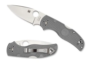 Spyderco Messer Native 5 Lockback Grey FRN Maxamet Stahl C41PGY5 Taschenmesser - Bild 1 von 4