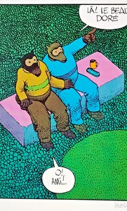 JEAN GIRAUD MOEBIUS 1984 SERIGRAFÍA COLOR LITOGRAFÍA ARTE IMPRESIÓN FIRMADA PG 10 - Imagen 1 de 6