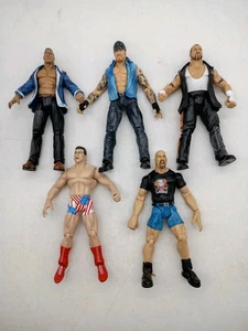 Jakks WWF WWE Titan Tron Ringside Chaos Serie 1 LOTE Ángulo Rock Stone Cold Tazz - Imagen 1 de 6