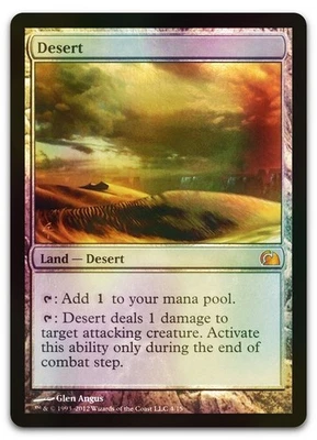 Desert #4 (Foil) (LP) From the Vault: Realms V12 Magic MTG - Image 1 of 2