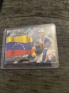 2022 Topps Pristine Ronald Acuna Jr. #PB-11 Pristine Borders Insert Braves NM - Picture 1 of 2
