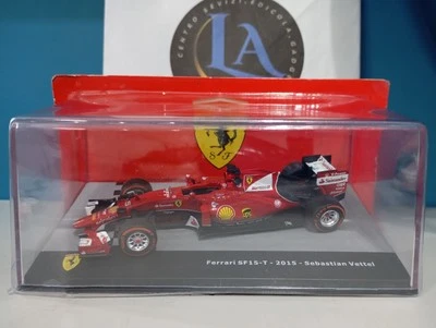 Auto modellino statico FERRARI F1 COLLECTION F2015 VETTEL  1:43 2' USCITA - Immagine 1 di 4