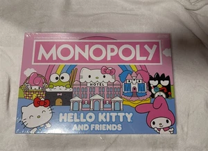 SEALED MONOPOLY HELLO KITTY AND FRIENDS BRETTSPIEL - Bild 1 von 9