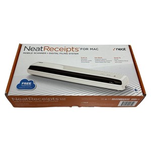 NEAT RECEIPTS Mobile Receipt Document Scanner Digital for Mac MRN-P2 *Open Box*