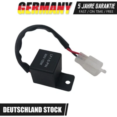 Led Blinkrelais 12V Lastunabhängig Motorrad Blinker Relais Relay Flasher 2-Polig - Bild 1 von 4