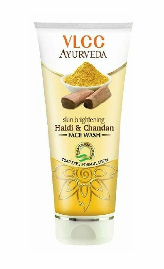 VLCC Skin Brightening Haldi and Chandan Facewash 100ml. - Image 1 of 1