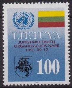 Litouwen postfris 1992 MNH 495 - Lid UN - Picture 1 of 1