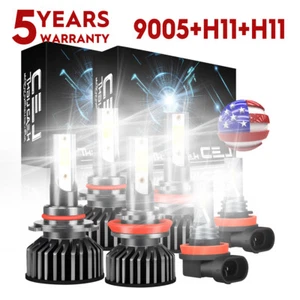 Faros antiniebla LED COB para Toyota 4Runner 2010 2011 2012-2020 6000K - Imagen 1 de 19