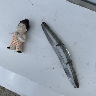 1967-1968 Cadillac Coupe DeVille Tail Light Bezel PN 5959155 Chrome Pitted See - Image 1 of 4