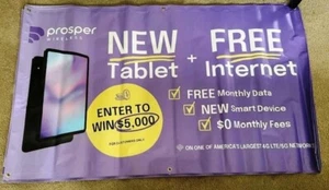 Prosper Wireless Banner (3 x 5 Fuß) - Bild 1 von 1