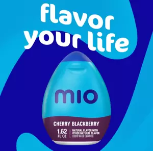 1Bottle = 19 Drinks✨Mio Cherry Blackberry Liquid Water Enhancer 1.62 fl oz, Zero - Picture 1 of 9