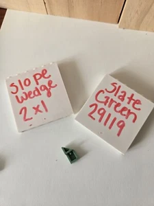 Lego Verde Ardesia 20119 2x1 Pendenza Cuneo Sciolto Star Wars Harry Potter Giocattolo Singolo  - Foto 1 di 10