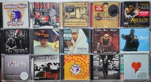 CD LOT RAP HIP-HOP Kanye West Tung Twista Major Pain Yung Berg Legit Ballaz Tru- - Picture 1 of 2