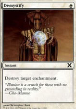 4x Demystify MTG 10th Edition NM Magic Regular