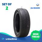 Set of (2) Used 225/55R19 Michelin CrossClimate 2 99V - 9/32