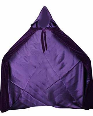 Velvet Renaissance Medieval Cloak Cape Lined with Satin - Image 1 of 4