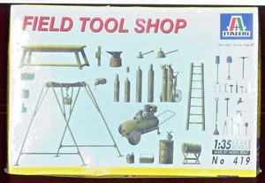 Italeri 419 Field Tool Shop 1/35 Scale Model Kit Sealed, New,Fast Shipping - Picture 1 of 2