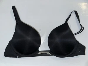 VICTORIA SECRET BRA 36D VERY SEXY PUSH-UP PLUNGE CONVERTIBLE SHINE BRA NWOT - Picture 1 of 3