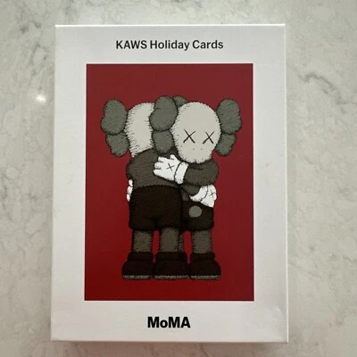 Tarjetas de Navidad/Vacaciones KAWS - Juego de 12 tarjetas y sobres 2018 sellados Foto 1 de 4