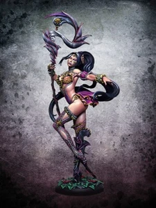 Figura Fantasía Encantadora 1/24 75mm Resina Modelo Hechicera Miniatura Sin Montar - Imagen 1 de 1