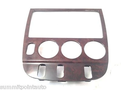 1998-2003 MERCEDES-BENZ ML320 ~ RADIO / CLIMATE CONTROL DASH TRIM ~ OEM PART - Image 1 of 4