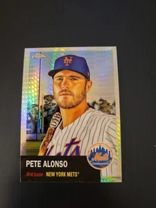 2022 Topps Chrome Platinum Pete Alonso Refractor #375 Mets - Picture 1 of 2