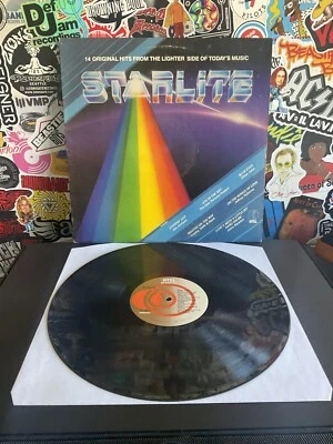 K-TEL STARLITE 14 ORIGINAL HITS FROM THE LIGHTER SIDE VG+ VINYL  - Image 1 of 2