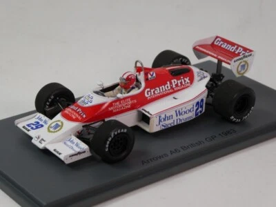 Spark Arrows A6 #29 Marc Surer British GP 1983 1/43 S5789 - Immagine 1 di 4