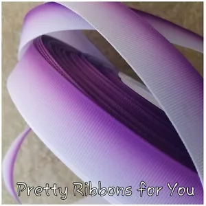 Ombre 7/8" wide grosgrain ribbon the listing is for 35 yards total - Picture 1 of 2