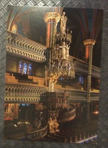BASILIQUE NOTRE-DAME DE MONTREAL Postkarte KANZEL UNBENUTZT KOSTENLOSER VERSAND - Bild 1 von 2