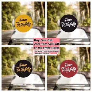 Drive Tastefully Automotive Decal Car Truck Camper SUV Van Window Vinyl Sticker - Picture 1 of 11