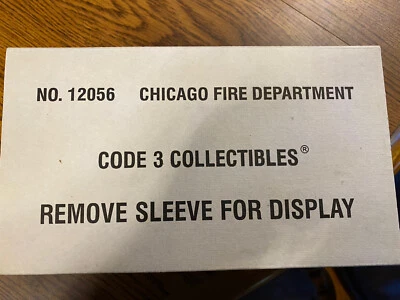 Code 3 Chicago E-350 - 3 Ambulance (12056) -  new in package W SLEEVE - Image 1 of 4