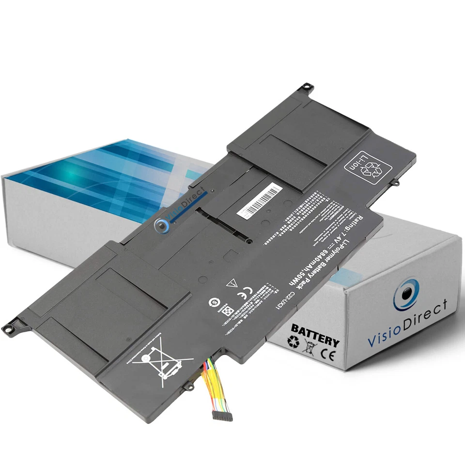 Akku für ASUS ZenBook UX31E-1A UX31E-1B UX31E-1C UX31E-DH52B 7,4V 6840mAh - Bild 1 von 1