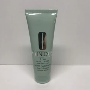 Clinique 7 Day Scrub Cream Rinse-Off Formula 3.4 oz Full Size - Picture 1 of 1